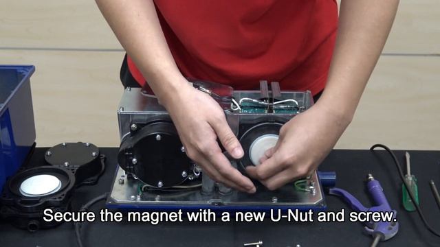 AirMac, linear air pump DBMX250/300 diaphragm kit maintenance video смотреть онлайн