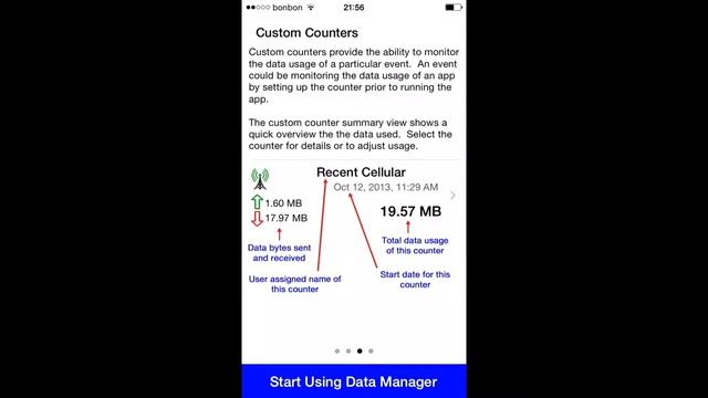 Data Manager Pro - Data Usage & Speed Test for Iphone ( $1.99 Paid ) смотреть онлайн