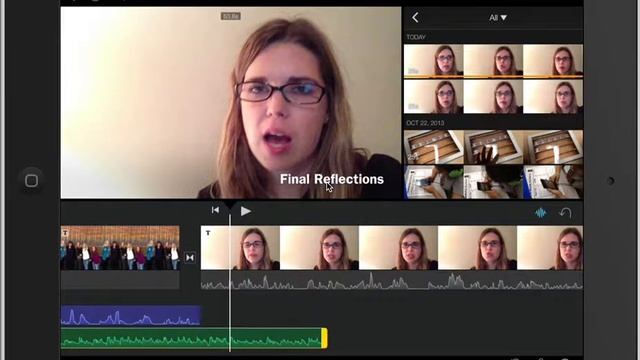 Add Music to iOS iMovie Project смотреть онлайн