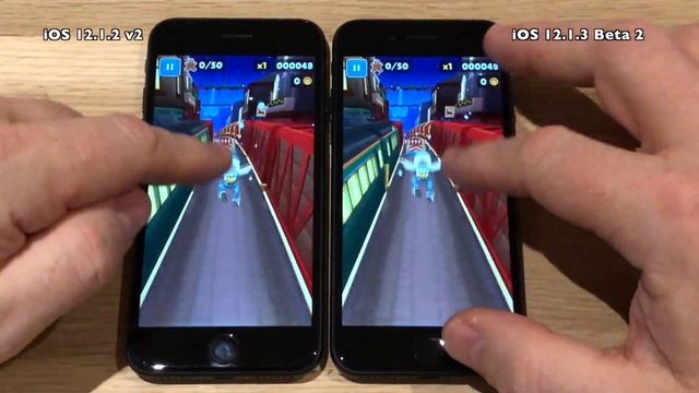 Speed Test : iPhone 7 - iOS 12.1.3 Beta 2 (Build 16D5032a) vs iOS 12.1.2 v2 (Build 16DC104) смотреть онлайн