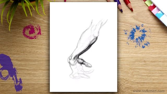 "How To Draw A Hand" - Speed Painting смотреть онлайн