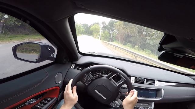 LAND ROVER EVOQUE 2.0 TURBO | TEST DRIVE ONBOARD POV GOPRO смотреть онлайн