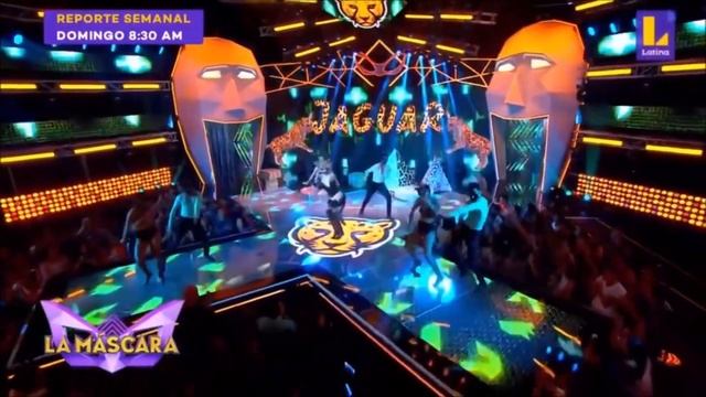 Jaguar canta "Es Mentiroso" | LA MASCARA | PERU | смотреть онлайн