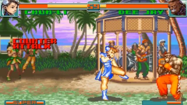 Super Street Fighter Turbo 2 Revival (GBA) - Chun-Li Detonando смотреть онлайн