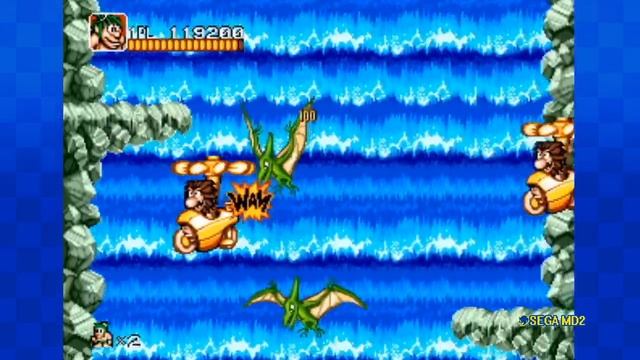 Joe & Mac: Caveman Ninja (Genesis/Mega Drive) - Longplay смотреть онлайн