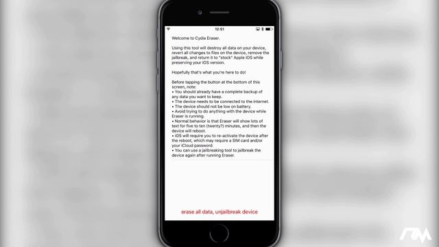 How To Restore iOS 9.3.3 Without Updating - Cydia Eraser - iPhone - iPad - iPod Touch смотреть онлайн