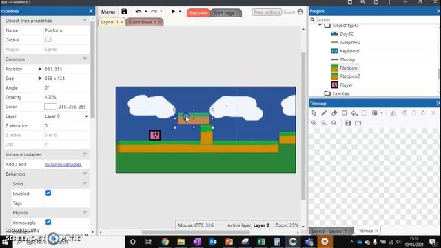 Construct 3: Fake walls смотреть онлайн