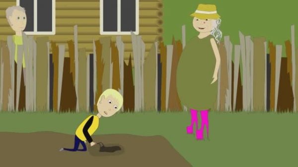 Бабка Алка Серия 13 - На Даче У Бабки - Уродская Анимация