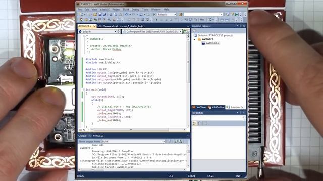 AVR Programming - AVR Dragon Introduction смотреть онлайн