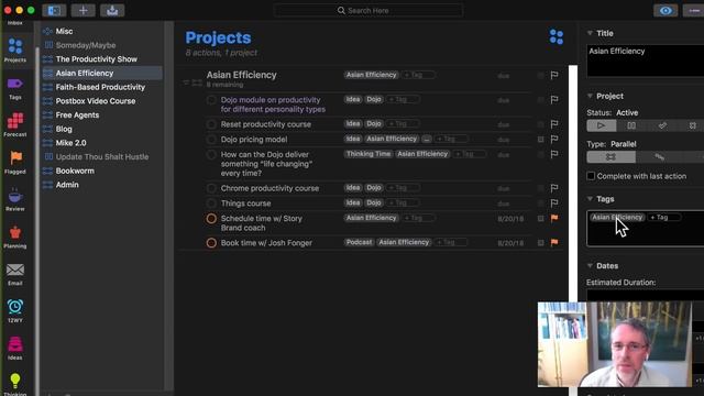 OmniFocus Workflows with Mike Schmitz смотреть онлайн