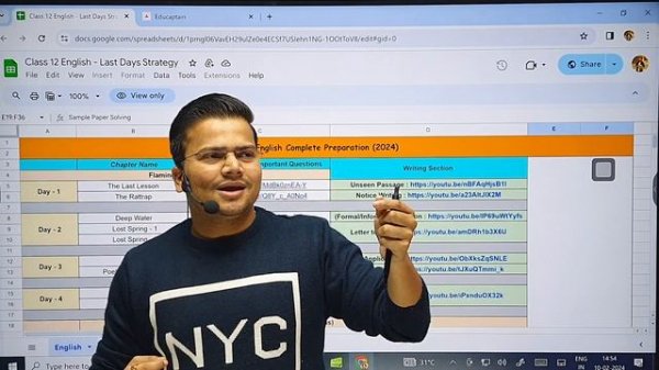 Last 10 Days FREE MATERIAL & Timetable for Class 12 English Board 2024 | BIG Surprise🔥