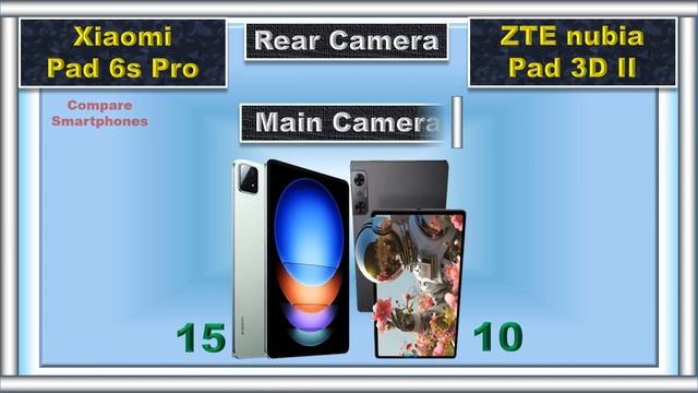 ZTE nubia Pad 3D II vs Xiaomi Pad 6s Pro: 3D Display vs. Pro Power смотреть онлайн