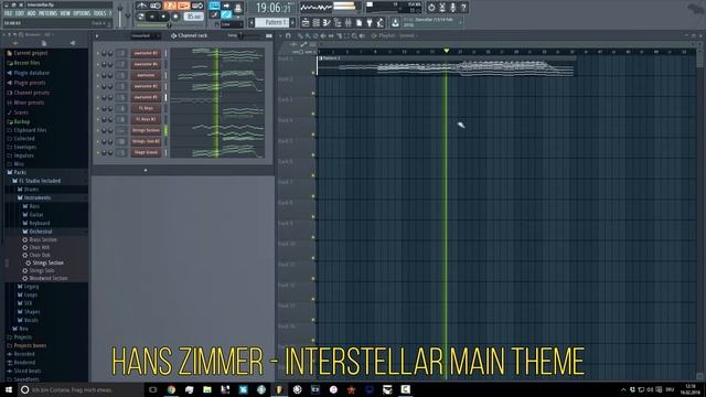 [FL STUDIO ACOUSTIC REMAKE] Interstellar Main Theme - Hans Zimmer смотреть онлайн