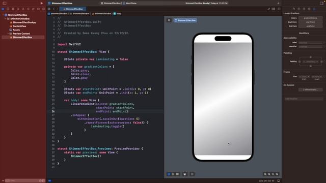 Create a Shimmer or Loading Effect in SwiftUI смотреть онлайн