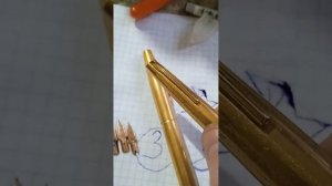 золотые перья в советских ручках.