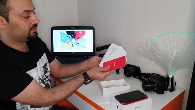 فتح صندوق ايفون 11 الأحمر iPhone 11 Red unboxing смотреть онлайн