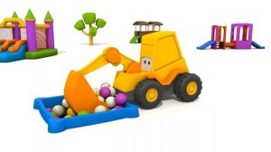 Мультик про Экскаватор Масю - музыкальные инструменты для детей