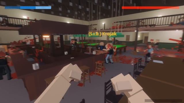 KROPERATIVE BAR BRAWL! - Paint The Town Red Co-Op w/ Krojak #1 смотреть онлайн