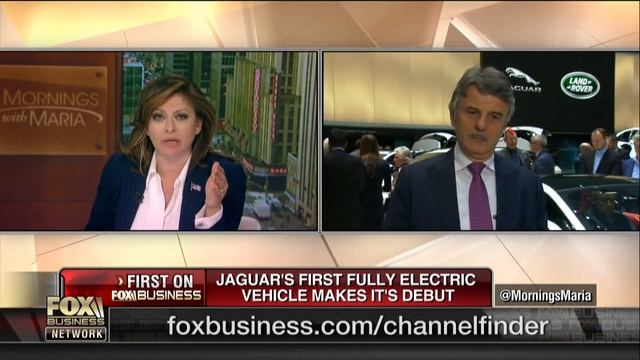 Jaguar debuts first electric car смотреть онлайн