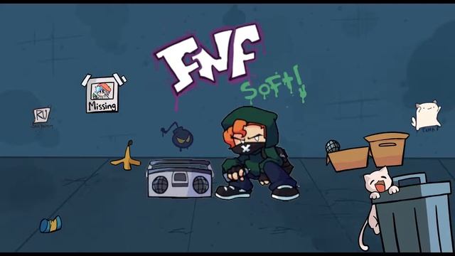 Friday Night Funkin' Soft Bad apple (Switching vocals) смотреть онлайн