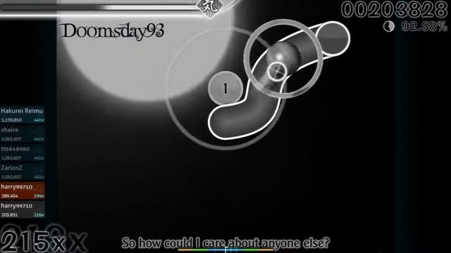 osu! - Bad apple nightcore смотреть онлайн
