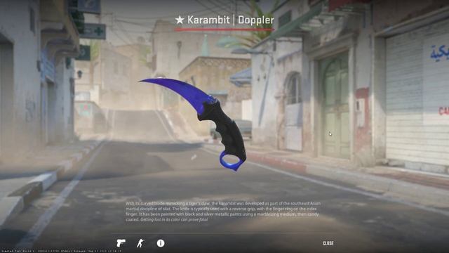 CS2 UPDATED KARAMBIT SAPPHIRE KNIFE - NEW UPDATED KARAMBIT DOPPLER KNIFE смотреть онлайн