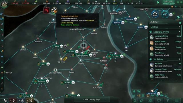 AWAKENED MIGHT (Stellaris) [Belmacosa Star Dynasty] смотреть онлайн