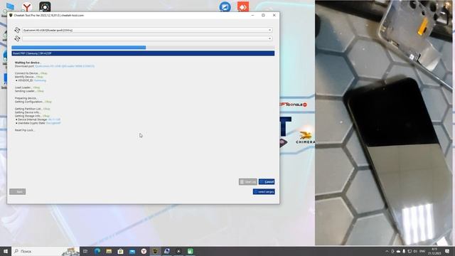 Samsung A23 SM-A235F/ Remove FRP/ Cheetah Tool/ смотреть онлайн