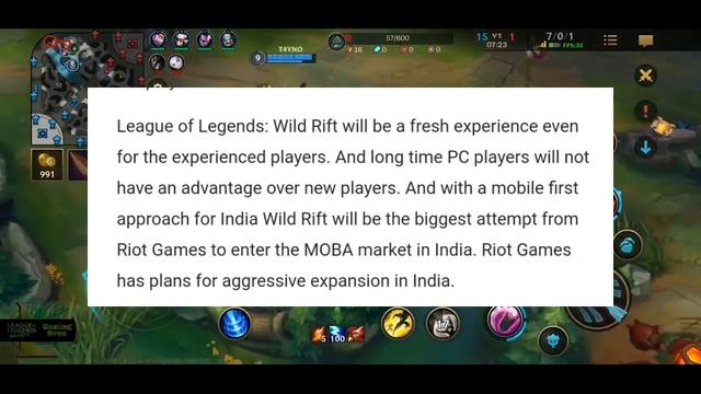 Lol mobile wildrift beta test in india???|SEA server!!!!! смотреть онлайн