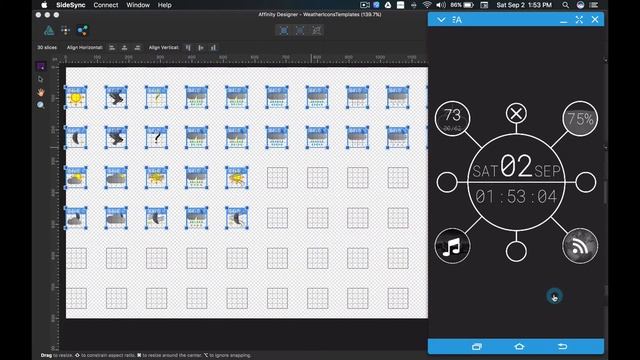 KLWP Dark Skiddles Update and A SVG "Fix"?? смотреть онлайн