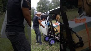 Пасека на кочёвке. Апилифт БАТЫР Premium для перевозки ульев. БАШПЧЕЛКОМ, заказать: www.bashphel.co