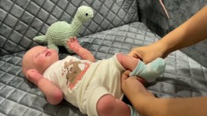 Вечер с силиконовым реборном