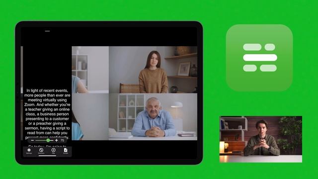 Zoom Teleprompter for iPad | Prompt+ смотреть онлайн