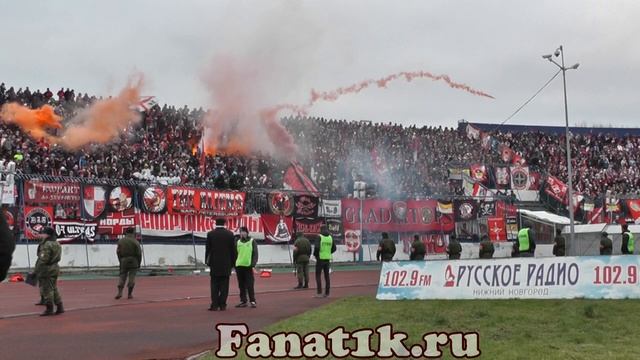 Волга Vs Спартак 2012 HD // Fanat1k.ru