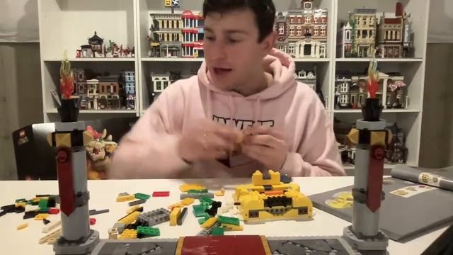 Building The LEGO Mighty Bowser #live