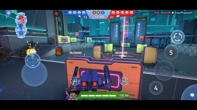 Mech Arena - Gameplay Walkthrough Part 309 - Navy Blue Team(iOS,Android) смотреть онлайн
