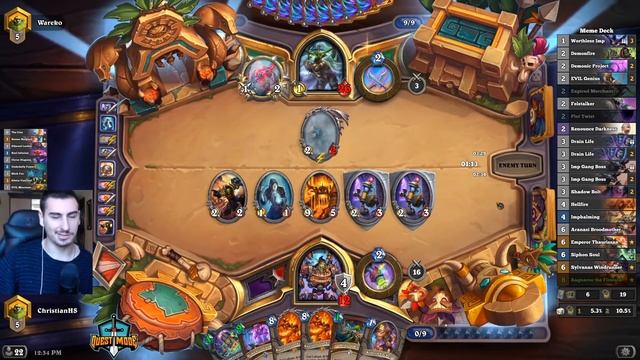 Hearthstone: Renounce Darkness It's The Best Deck To Try Out Right Now! Super Fun | Saviors of Uldu смотреть онлайн