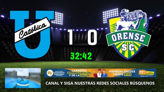 UNIVERSIDAD CATÓLICA VS ORENSE - EN VIVO LIGA PRO 2024 - FORMATO RADIO - FECHA 6 смотреть онлайн