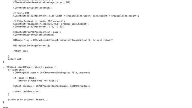 Code Review: What can I improve on my iOS PDF class? смотреть онлайн