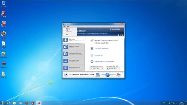 FortiClient 5.0 Test смотреть онлайн