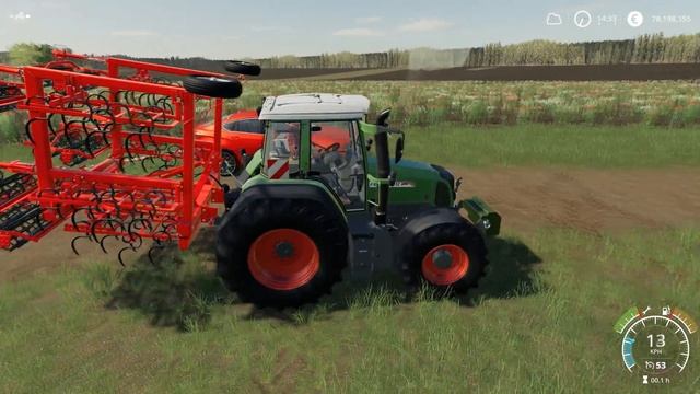 Farming Simulator 19 - FENDT VARIO 400 TRACTOR Pulls a Car out of the Swamp смотреть онлайн