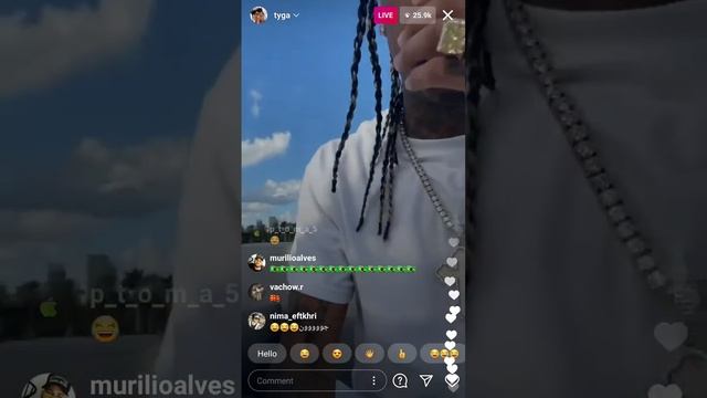 Tyga IG Live on a Yatch| Sexy Girls Twerking| 29 December 2020| LATEST смотреть онлайн