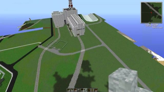 ЧАЭС в Minecraft | Строительство | #47 смотреть онлайн