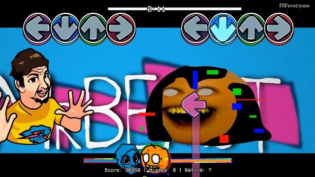 MrBeast Meme x Hey Apple x Pibby Annoying Orange Sings Attack of the Killer Beast | FNF Drill Remix смотреть онлайн