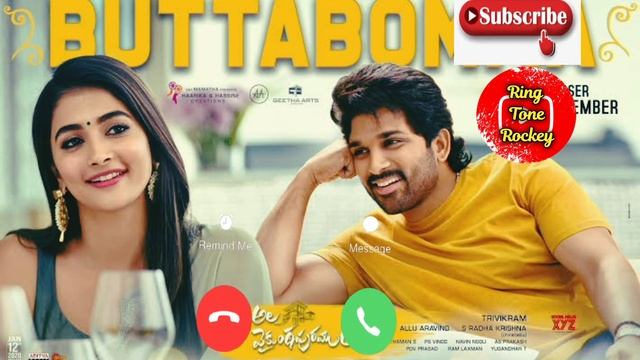 Butta Bomma Instrumental Ringtone _ Butta Bomma iPhone Ringtone _ mp3 #buttabommaringtone смотреть онлайн