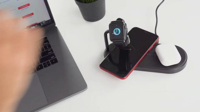 Charge your Wireless devices Together with Powerology 4 in 1 Charging Dock смотреть онлайн