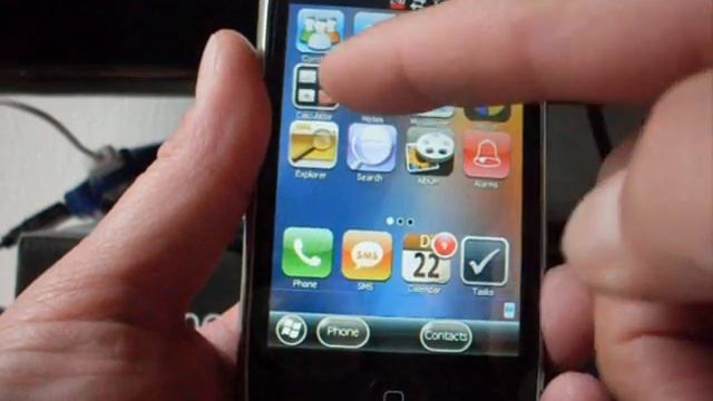 CiPhone C6a NEW ROM WM 6.5 by needle and friends смотреть онлайн