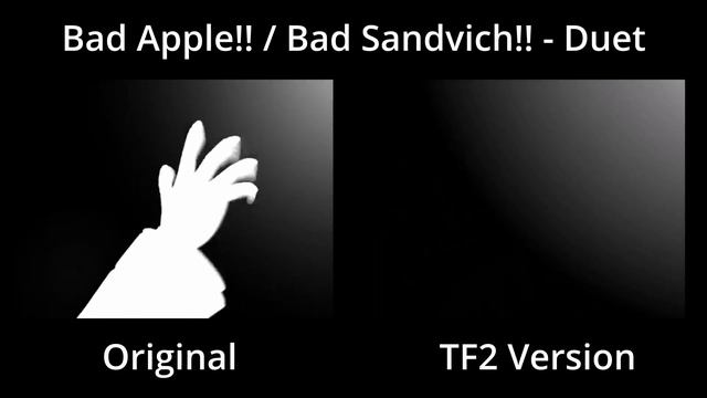 Bad Apple!! / Bad Sandvich!! - Duet and Comparison смотреть онлайн