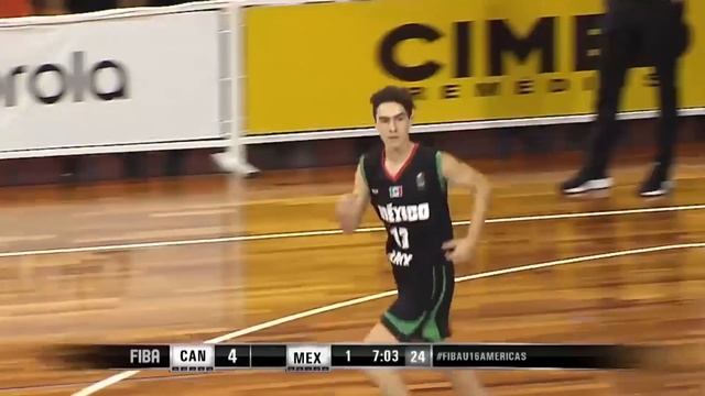 Miguel Ángel Figueroa Premundial FIBA Américas U16 2019 Highlights смотреть онлайн