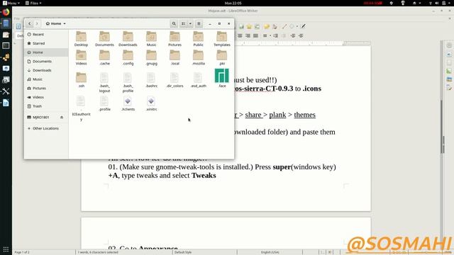 Manjaro Gnome To Mac OS Mojave